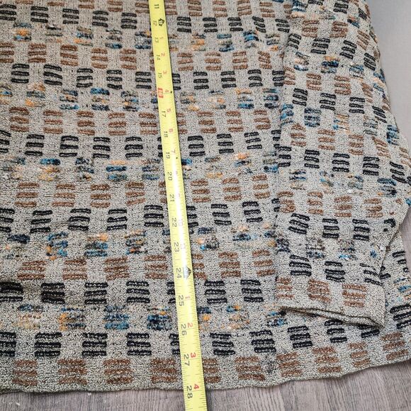 Vintage Jhane Barnes Sweater Textured Wool 80s 90s Mens Medium Dad Grandpa Golf - Picture 5 of 12